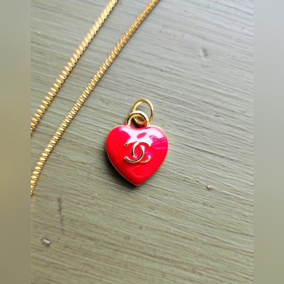 Jewelry - Authentic Chanel Charm with Unbranded Gold Chain